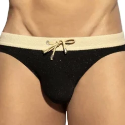 Slip de Bain Bikini Catwalk Noir