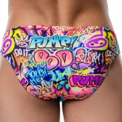 Slip de Bain Bikini Drip Water