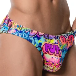 Slip de Bain Bikini Drip Water