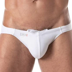 Slip de Bain Bikini Holidays Blanc