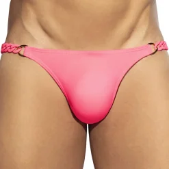 Slip de Bain Bikini Persan Rose Fluo