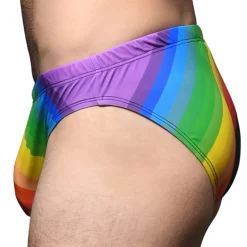 Slip de Bain Bikini Pride Vision Arc-en-Ciel