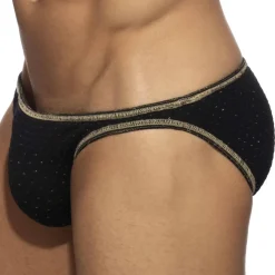 Slip de Bain Bikini Réversible Régal Noir