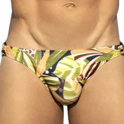 Slip de Bain Bikini Seychelles Kaki