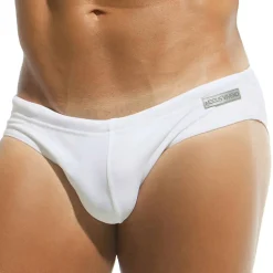 Slip de Bain Classique Blanc