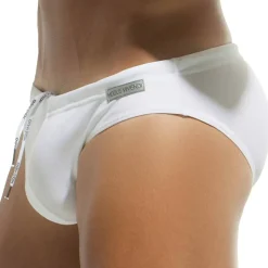 Slip de Bain Classique Blanc