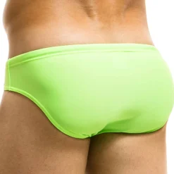 Slip de Bain Classique Citron Vert
