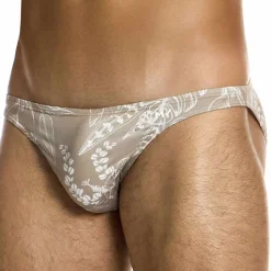 Slip de Bain Low Cut Floreale Sable