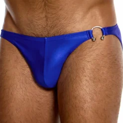 Slip de Bain Low Cut Prince Albert Bleu Roi
