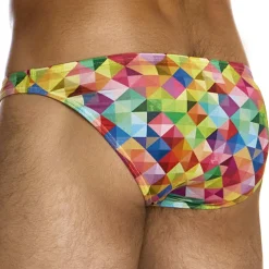 Slip de Bain Low Cut Rainbow