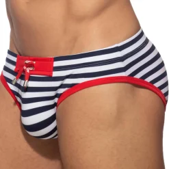 Slip de Bain Marin Rouge