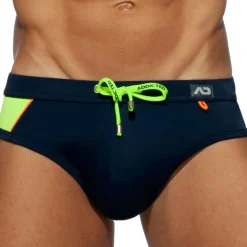 Slip de Bain Racing Side Bleu Marine