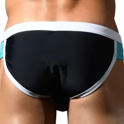 Slip de Bain Rétro Noir