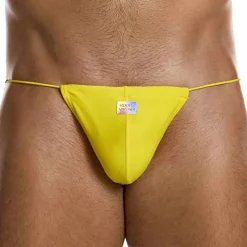 Slip de Bain Tanga Chameleon Citron