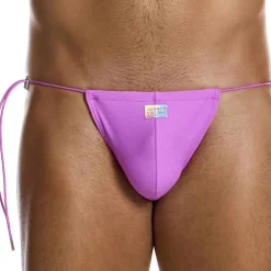 Slip de Bain Tanga Chameleon Lavande