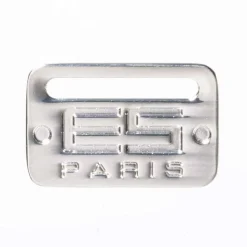 Slip Double Side Coton Noir - Jaune