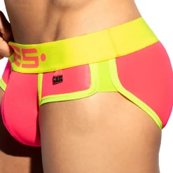 Slip Double Side Microfibre Rose Fluo