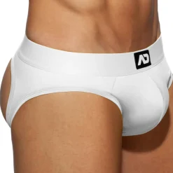 Slip Empty Bottom Fetish Blanc