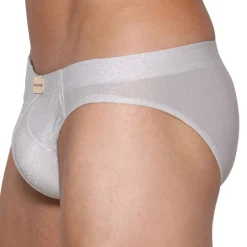 Slip Glisten Blanc - Argent