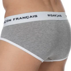 Slip Le Tombeur Gris Chiné