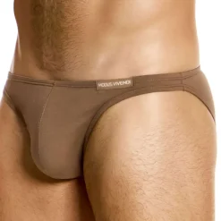 Slip Low Cut Antibactérien Chair Foncée