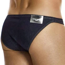 Slip Low Cut Denim Bleu