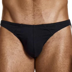 Slip Low Cut en Lin Noir