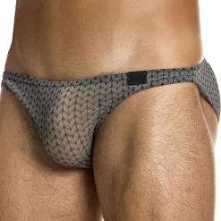 Slip Low Cut Illusion Noir