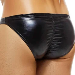 Slip Low Cut Latex Noir