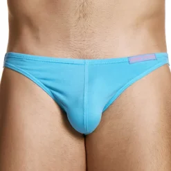 Slip Low Cut Micro Knit Coton Turquoise