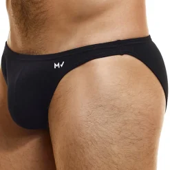 Slip Low Cut Peace Coton Noir