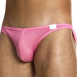 Slip Low Cut Rétro Rose