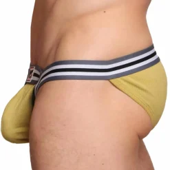 Slip Marche Vert Jaune