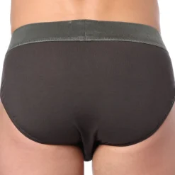 Slip Megalogo Coton Marron