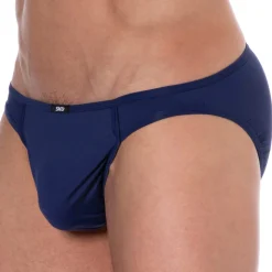 Slip Microfibre Bleu Marine