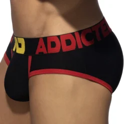 Slip Microfibre Piquée Noir