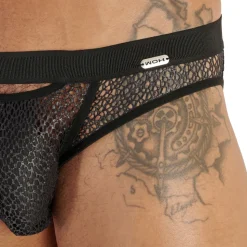 Slip Mini Mesh Night Universe Noir