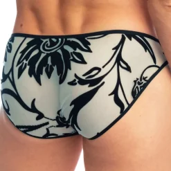 Slip Mini Velours Mystique Turquoise