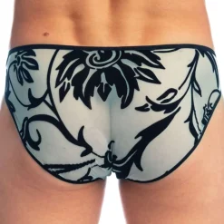 Slip Mini Velours Mystique Turquoise