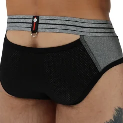 Slip Mister Luxe Gris Chiné