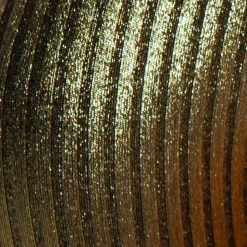 Slip Métallique Art Déco Doré