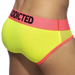 Slip Neon Mesh Jaune Fluo