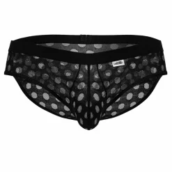Slip Polka Mesh Noir