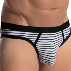 Slip Retro RED 2475 Blanc - Gris