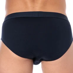 Slip Saint-Valentin Uni Bleu Nuit