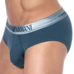 Slip Shiny Logoband Bleu