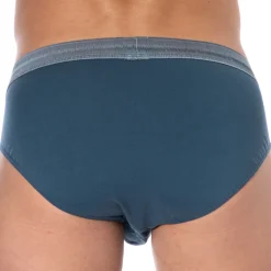 Slip Shiny Logoband Bleu