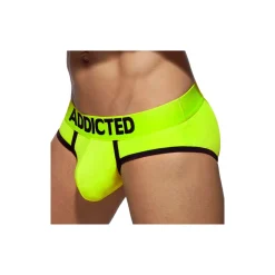 Slip Swimderwear Cockring Jaune Fluo