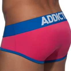 Slip Swimderwear Push Up Rose Fuchsia - Bleu