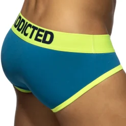 Slip Swimderwear Push Up Dot Dot Dot Bleu Paon